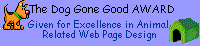 Dog Gone Good Award